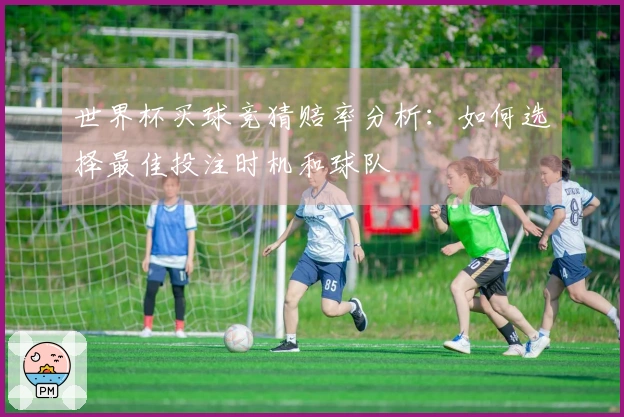 世界杯买球竞猜赔率分析：如何选择最佳投注时机和球队